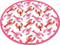 Vonios grindų kilimėlis Foutastic Homard 359CHL4845, įvairių spalvų, 200 cm x 200 cm, Ø 200 cm