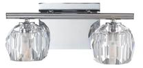 Valgusti seinale Elstead Lighting Regalia, G9, 3000 °K, 2 x 3 W, läbipaistev v. / kroom v.