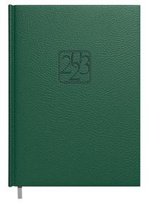 Darbo kalendorius Timer Memory 2024, A5, žalia sp., 20.3 cm x 14.3 cm