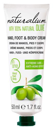 Kūno kremas Naturalium Olive, 50 ml