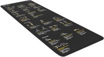 Fitnesa un jogas paklājs SKLZ Trainer Mat SKLZ0488, melna krās., 182.88 cm x 60.96 cm x 0.45 cm