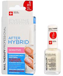 Nagu kopšanas līdzeklis Eveline Nail Therapy Revitallum After Hybrid Sensitive, krēmkrāsa, 12 ml