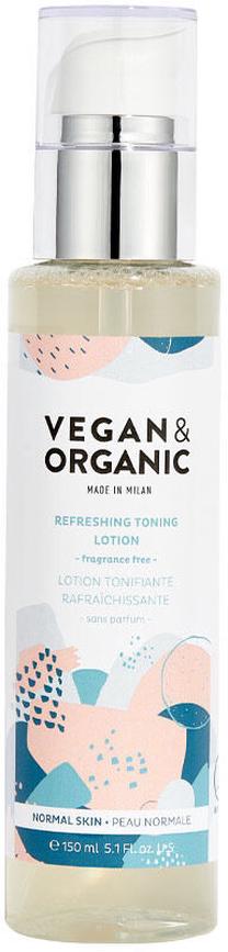 Veido losjonas Vegan & Organic Refreshing Toning Lotion, 150 ml
