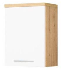 Pakabinama spintelė Bodzio Panama PA19, ruda sp./balta sp., 63 cm x 30.5 cm x 45 cm