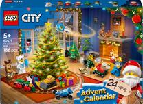 LEGO® City 2025 metų advento kalendorius 60475, 186 vnt.