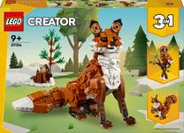 Konstruktors LEGO® Creator 3in1 Meža dzīvnieki: Rudā lapsa “trīs vienā” 31154