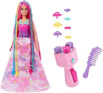 Кукла с аксессуарами Mattel Barbie Dreamtopia Twist N Style, 29 см, многоцветный