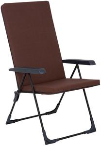 Lauko kėdė Patio Barletta Black Edition H047-04PB, ruda sp./juoda sp., 70 cm x 59 cm x 104 cm