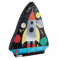 Dėlionė Rocket In Space, 60 cm x 41 cm, 40 vnt., įvairių spalvų