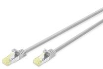 Кабель Assmann RJ-45, RJ-45, 3 м, серый цв.