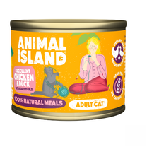 Mitrā kaķu barība Animal Island, tītara gaļa/paipala, 0.2 kg