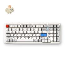 Belaidė žaidimų klaviatūra Mchose K99 V2 Wireless MC-K99V2-11 Icy Creamsicle, Anglų (US), balta sp./pilka sp.