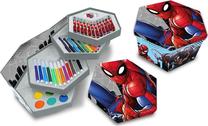 Spalvinimo (dažymo) rinkinys Beniamin Spider Man, vienpusiai, įvairių spalvų, 51 vnt.