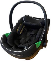 Nešiojama autokėdutė su lopšiu WD033, juoda sp., 40 - 87 cm