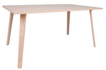 Valgomojo stalas Home4you Adora, šviesiai ruda, 150 cm x 90 cm x 73 cm