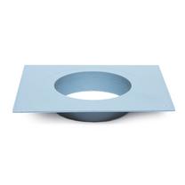 Ventilācijas adapteris Plaskanta, abs plastmasa, 17.5 x 14.5 cm, Ø 10 cm