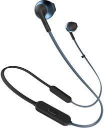 Bezvadu austiņas JBL Tune T205BT, zila krās.