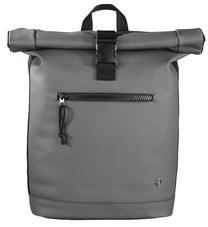 Portatīvā datora mugursoma Hama Roll-Top Merida, pelēka krās., 15 l, 15.6"