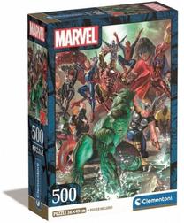 Dėlionė Clementoni The Avengers 35546, 49 cm x 36 cm, 500 vnt., įvairių spalvų