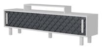 ТВ стол Kalune Design Robin, антрацитовый цв./белый цв., 180 см x 35 см x 48.2 см
