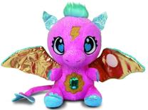 Mīkstā rotaļlieta Epee Dragons Crystal Power Volcana, daudzkrāsaina, 16 cm