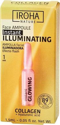 Ampulas sejas kopšanai Iroha Nature Instant Flash, 1.5 ml