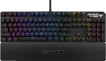 Laidinė žaidimų klaviatūra Asus TUF Gaming K3, EN/RU, juoda sp.