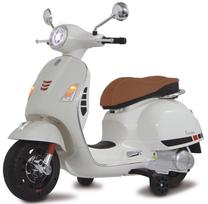 Детский электромотоцикл Jamara Vespa GTS 125, белый цв.
