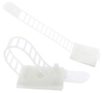 Ohne Hersteller Cable Clamp x 10 94mm White