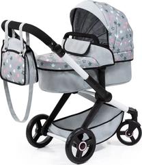 Коляска для кукол Bayer Xeo 17007AA, серый цв.