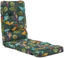 Lauko kėdės pagalvėlė Patio Royal / Lena Plus G058-02PB, žalia sp./įvairių spalvų, 155 x 48 cm