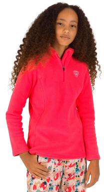 Джемпер, детские Rossignol Girl 1/2 Zip Fleece Girl's, розовый цв., 14