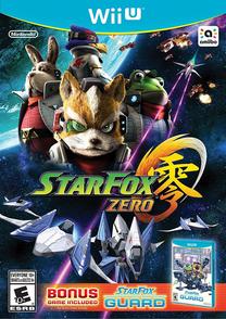 Wii mäng Nintendo Star Fox Zero With Star Fox Guard Download Code, inglise