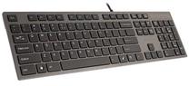 Prekė su pažeista pakuote. Laidinė kompiuterio klaviatūra A4Tech Isolation KV-300H, EN, pilka sp.