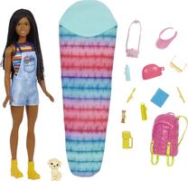 Lėlė Mattel Barbie It Takes Two! Brooklyn Camping playset HDF74, 29 cm, įvairių spalvų