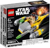 Konstruktorius LEGO® Star Wars Naboo Starfighter Microfighter 75223, 62 vnt.
