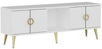 ТВ стол Kalune Design Cey, белый цв., 120 см x 45 см x 30 см
