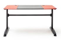 Arvutimängulaud MC Akcent Mc Racing Basic 8, 120 cm x 60 cm, 72 cm, must v./punane v.