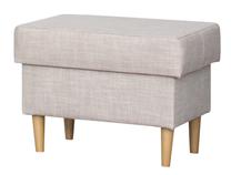 Pufas Bodzio Werina TWEPU-N1, smėlio sp., 60 cm x 42 cm x 44 cm