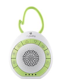 Bērnu miega palīglīdzeklis Homedics MyBaby SoundSpa On-The-Go, balta krās./zaļa krās.