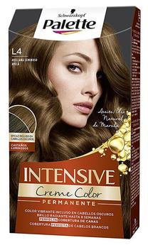 Matu krāsa Schwarzkopf Intensive, l4 luminous hazelnut krās., L4 Luminous Hazelnut