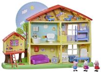 Кукольный домик Hasbro Peppa Pig Playtime To Bedtime House F2188, многоцветный