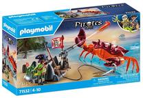 Konstruktors Playmobil Pirates Cīņa Pret Milzīgo Krabi 71532