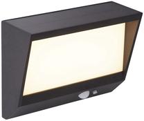 Õue seinavalgusti Searchlight Solar, 2W, LED, IP54, must v., 18.8 cm x 14 cm