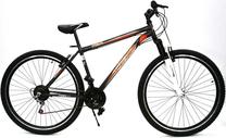 Dviratis kalnų Tec Titan, 29 ", L rėmas, balta sp./juoda sp./oranžinė sp.