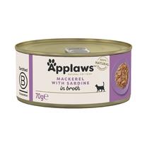 Mitrā kaķu barība Applaws, makrele/sardīnes, 0.07 kg