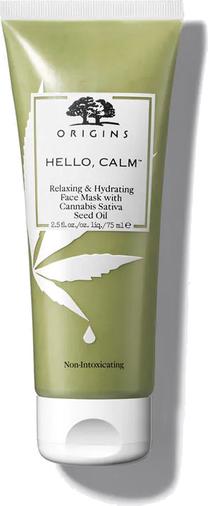 Sejas maska Origins Hello, Calm Relaxing & Hydrating, 75 ml