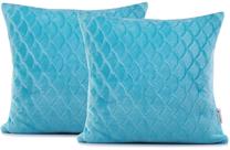 Наволочка для декоративной подушки DecoKing Sardi, бирюзовый цв., 45 см x 45 см, 2 шт.