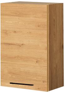 Viršutinė virtuvinė spintelė Bodzio Bellona KBE45GL-DSC, ąžuolo sp., 31 cm x 45 cm x 72 cm