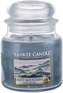 Svece, aromātiskā Yankee Candle, 65 h, zila krās.